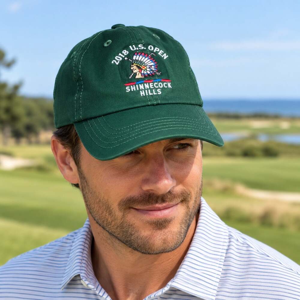 2018 US Open Shinnecock Hills USGA Member Green Golf Hat Adjustable